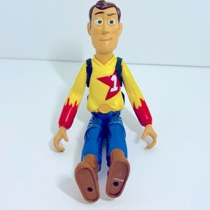 Mattel 2012 Disney Toy Story RC's Race TS Racing Woody 7" Figure Standable